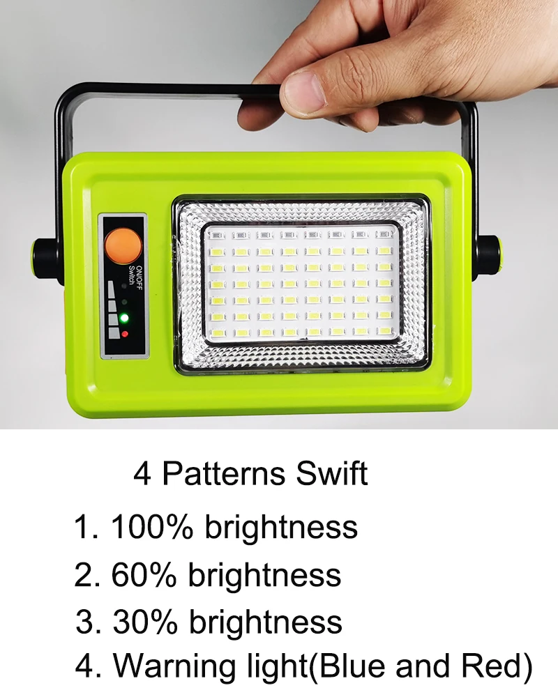Waterproof Outdoor LED  portable Solar Camping Lantern light Rechargeable  for Emergency USB  mini  solar home system