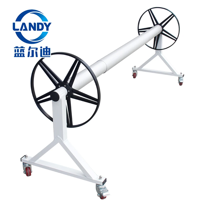 Landy Premium Aluminum Pool Covers Roller Easy-install Durable Pool Covers Roller for Above Ground Pools