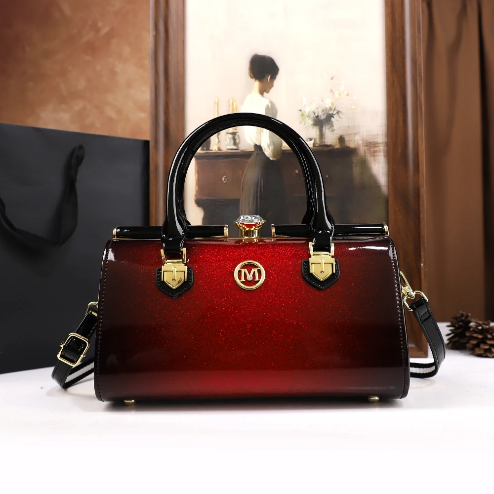 Retro Women's Rhinestone Crossbody Bag