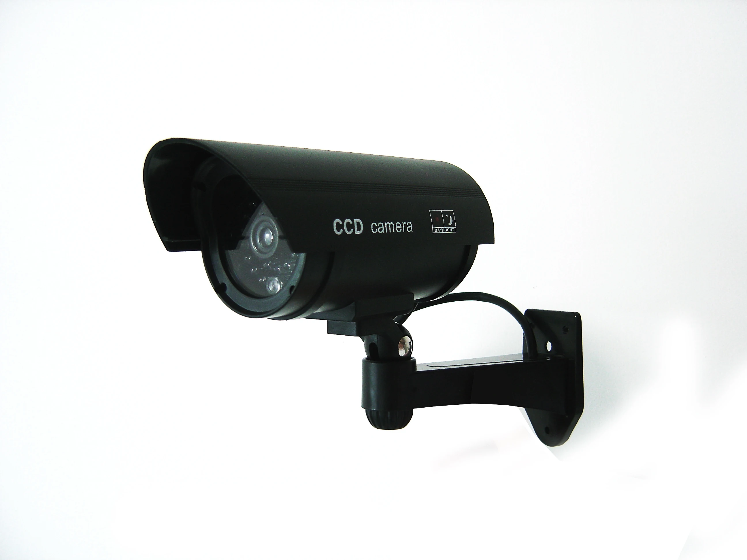 Red Light Security Cameras At Night Dummy Security Camera With LED