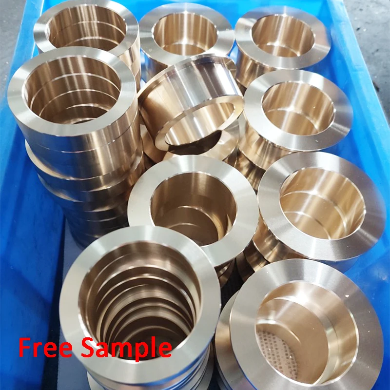 CNC Machining Copper Tracking Bushing  Centrifugal Casting Bushing Manufacturer