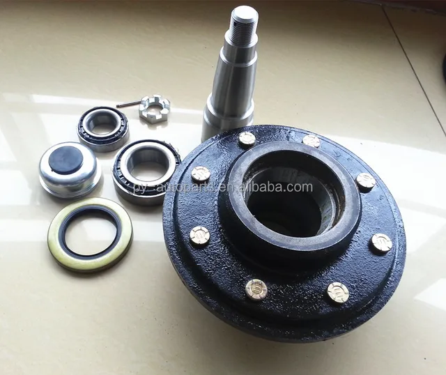 High Quality New 8-Bolt Axle Wheel Hub with Bearing Car Trailer 14276/25520 14125/25520 Assembly