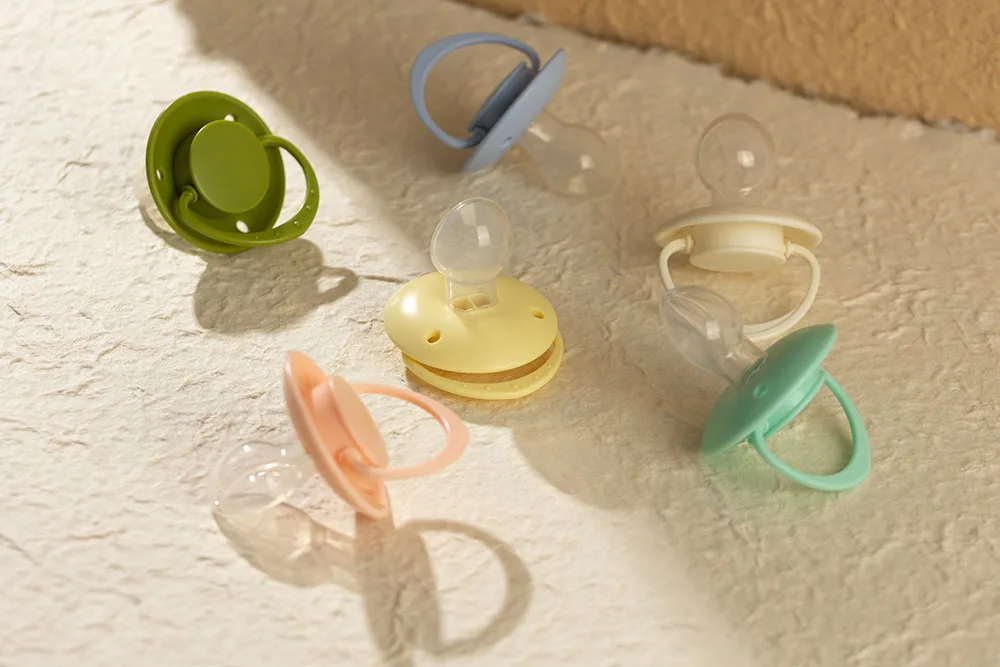 New Design Factory Round Adult Sized Pacifier Bulk Natural Rubber