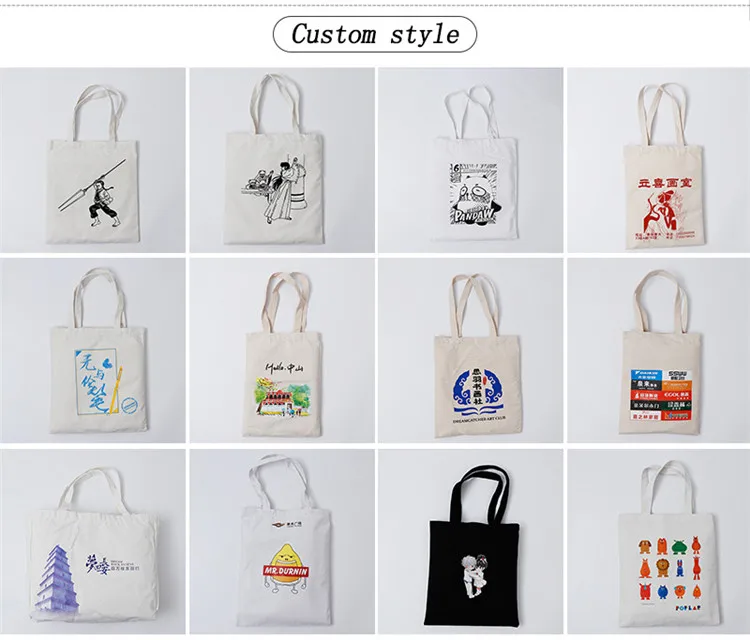 China Canvas Bag Design - GRS Eco-friendly Cotton canvas tote bag custom  printing – Fei Fei Custom Manufacturer and Supplier