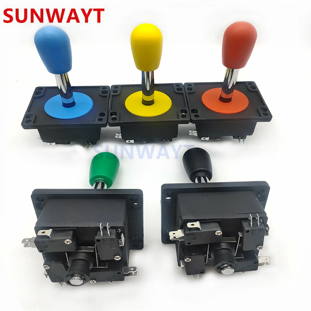 Черный/красный balltop Испанский Стиль игровой аркадный джойстик с микропереключателем для игрового автомата