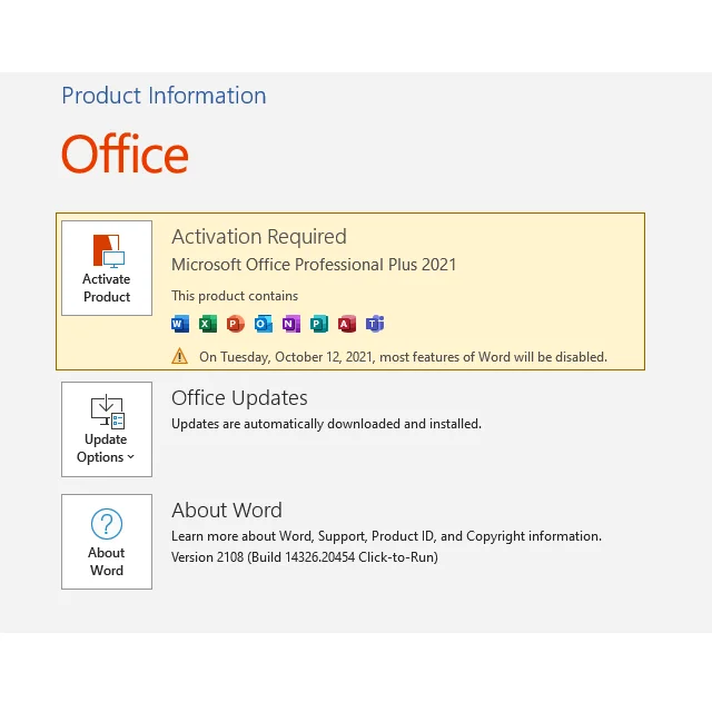 Office 2021 Professional Plus License Key Office 2021 Pp Bind Key For Win  Send By Email - Buy Office 2021 Professional Plus,Microsoft Office 2021,Microsoft  Office Professional Plus 2021 Product on 