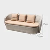 Three-seater sofa