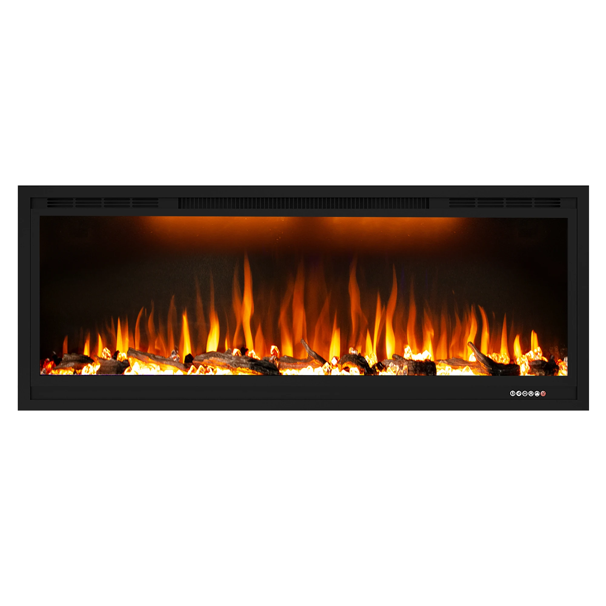 Luxstar 74 Inch High Quality 3D Smoke Effect Fire Place Indoor