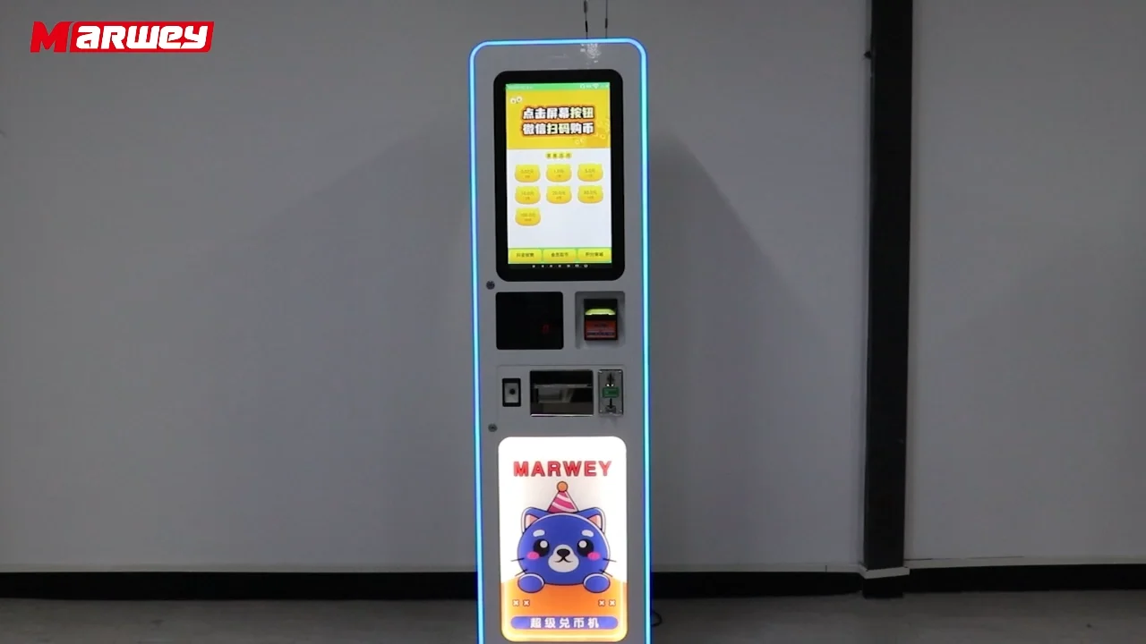 New Selfservice Coin Vending Machine Arcade Coin Exchange Machine