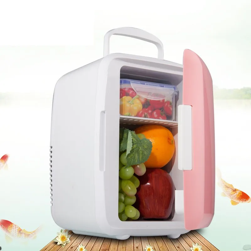 Factory direct sale 4L Car Mini fridge portable small refrigerator