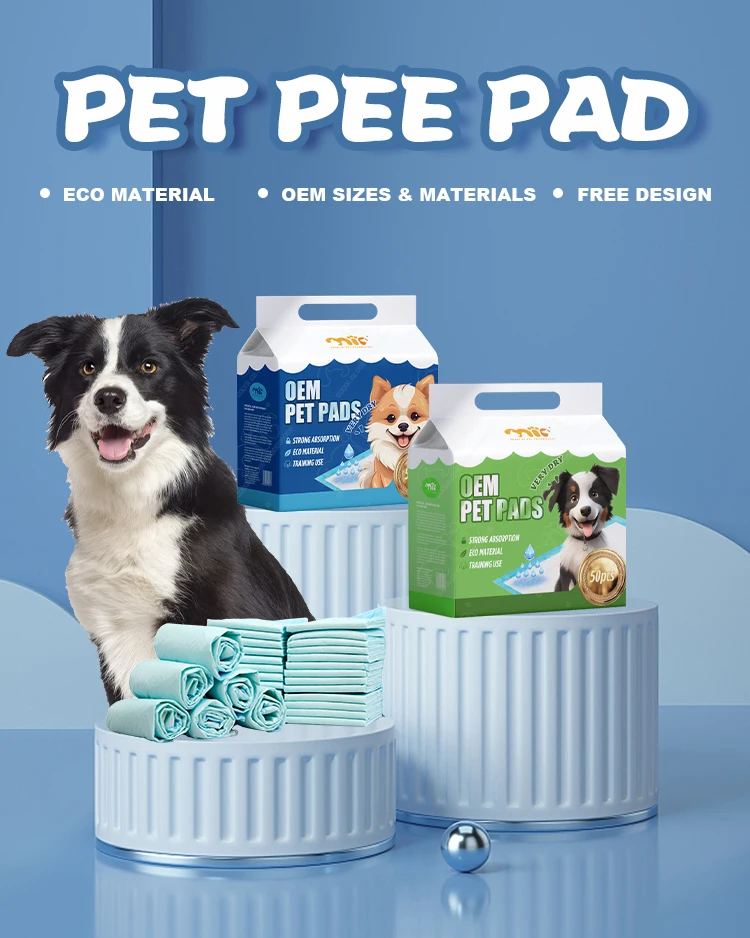 Best Sell Eco Friendly Dog Pad Puppy Training Pads Disposable Pet Puppy