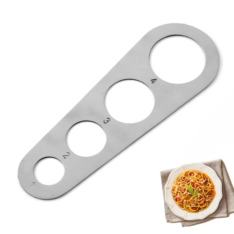 Stainless Steel Pasta Serving Size Measuring Tool Spaghetti Noodle
