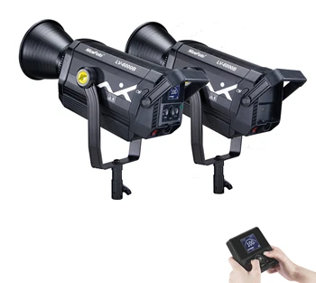 LV-6000B NiceFoto 600W Professional COB LED Continuous Photographic Lighting Bowens Mount HD Live-streaming Video Studio Light detail image