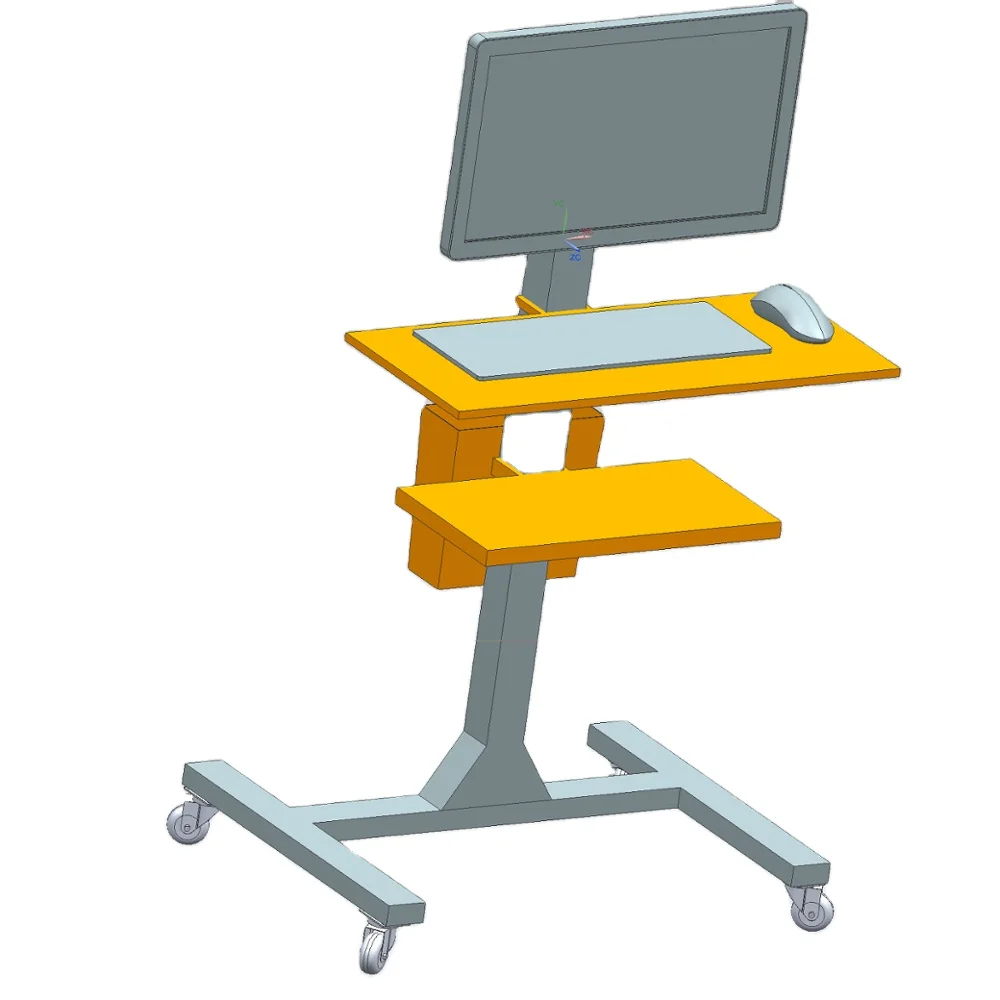 verwerken Circus Mondwater Rolling Computer Cart Mobile Workstation With Tray Monitor Mount And Cpu  Holder Mobile Stand For Office And Industrial Computer - Buy Workstation  For Hospital,Computer Mobile Workstation,Rock Worth Modular Workstations  Product on Alibaba.com