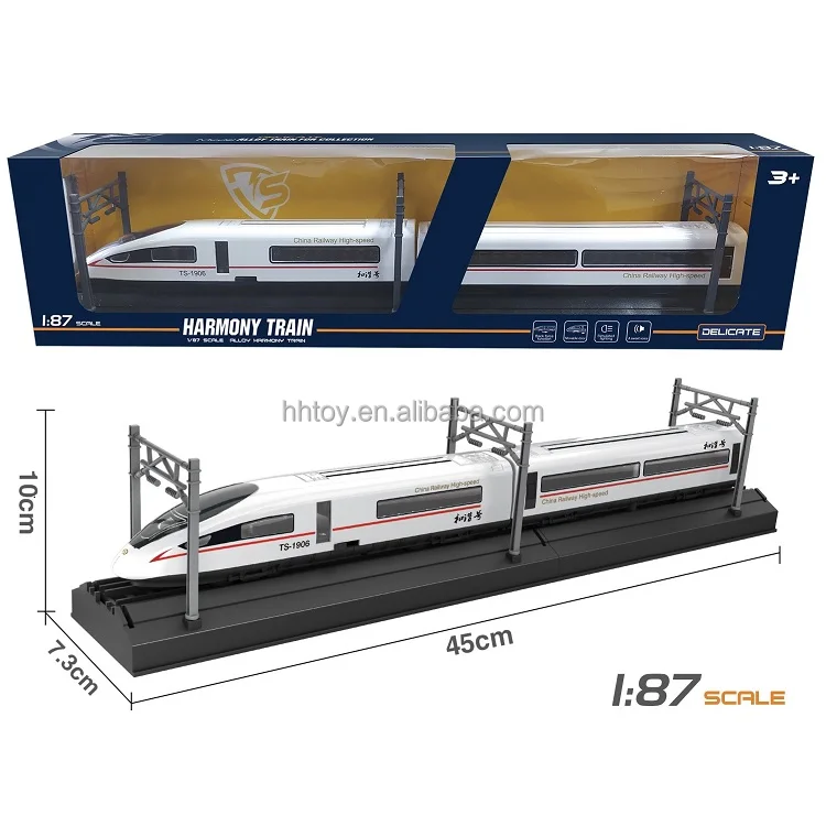 187 Diecast Bullet Train Model Movable Door Dseries Highspeed Train