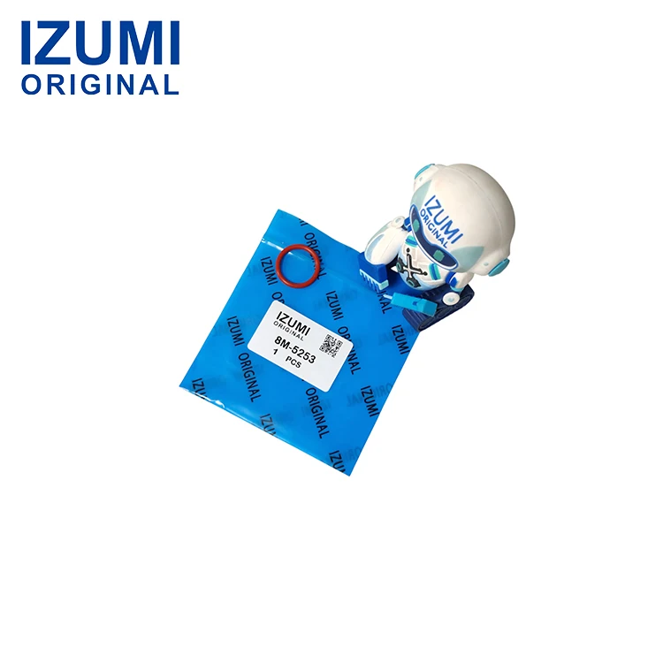 IZUMI ORIGINAL 8m5253 8m-5253 2.62 X 18.72mm 70a Vmq O-ring For Caterpillar Construction Machinery Parts