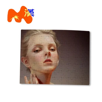 Customized Game Anime Character Peripheral Gifts Printed Beautiful Photos 80 Pieces A4 Sublimated Blank Paper  Jigsaw Puzzle