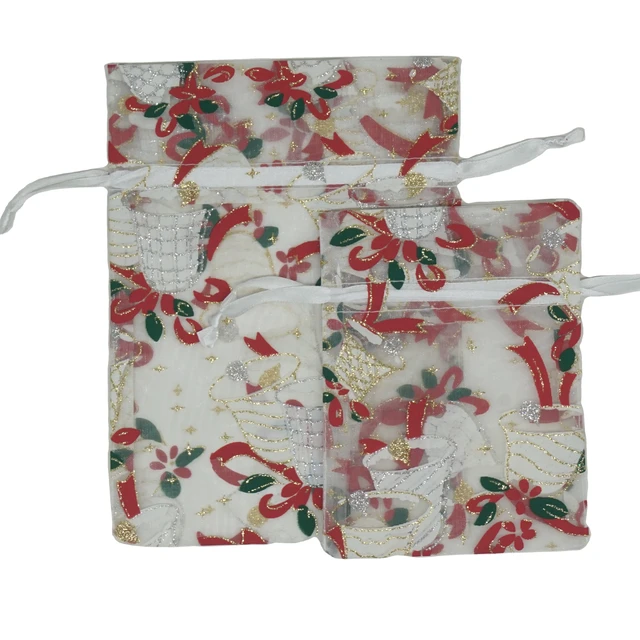 Organza gift bag/custom pattern bag wholesale