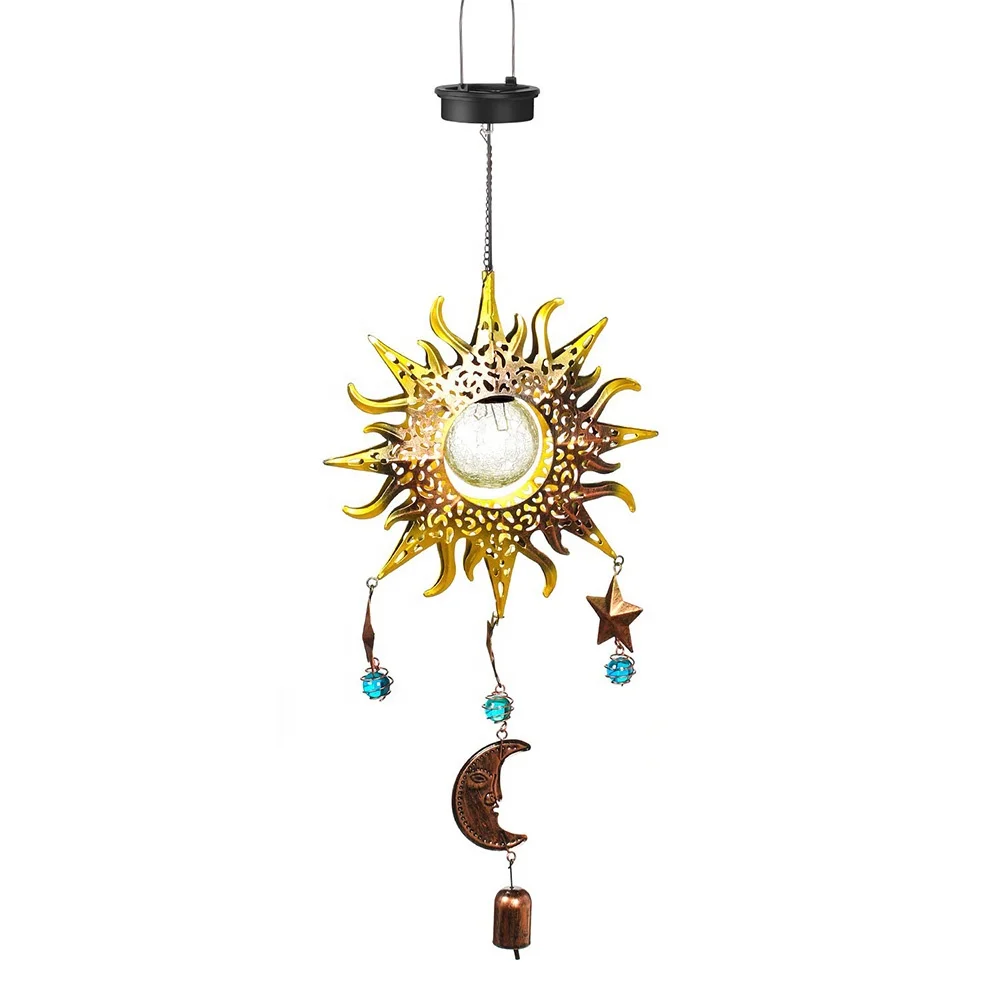 Solar  Lights Hanging Sun Star & Moon