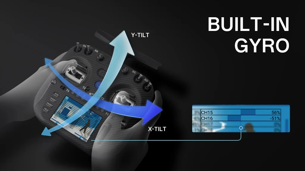 Radiomaster TX15 Max Radio Controller AG02 CNC Hall Sensor Gimbals (ELRS / M2) Controllo a distanza 7