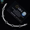 3mm Black agate clover