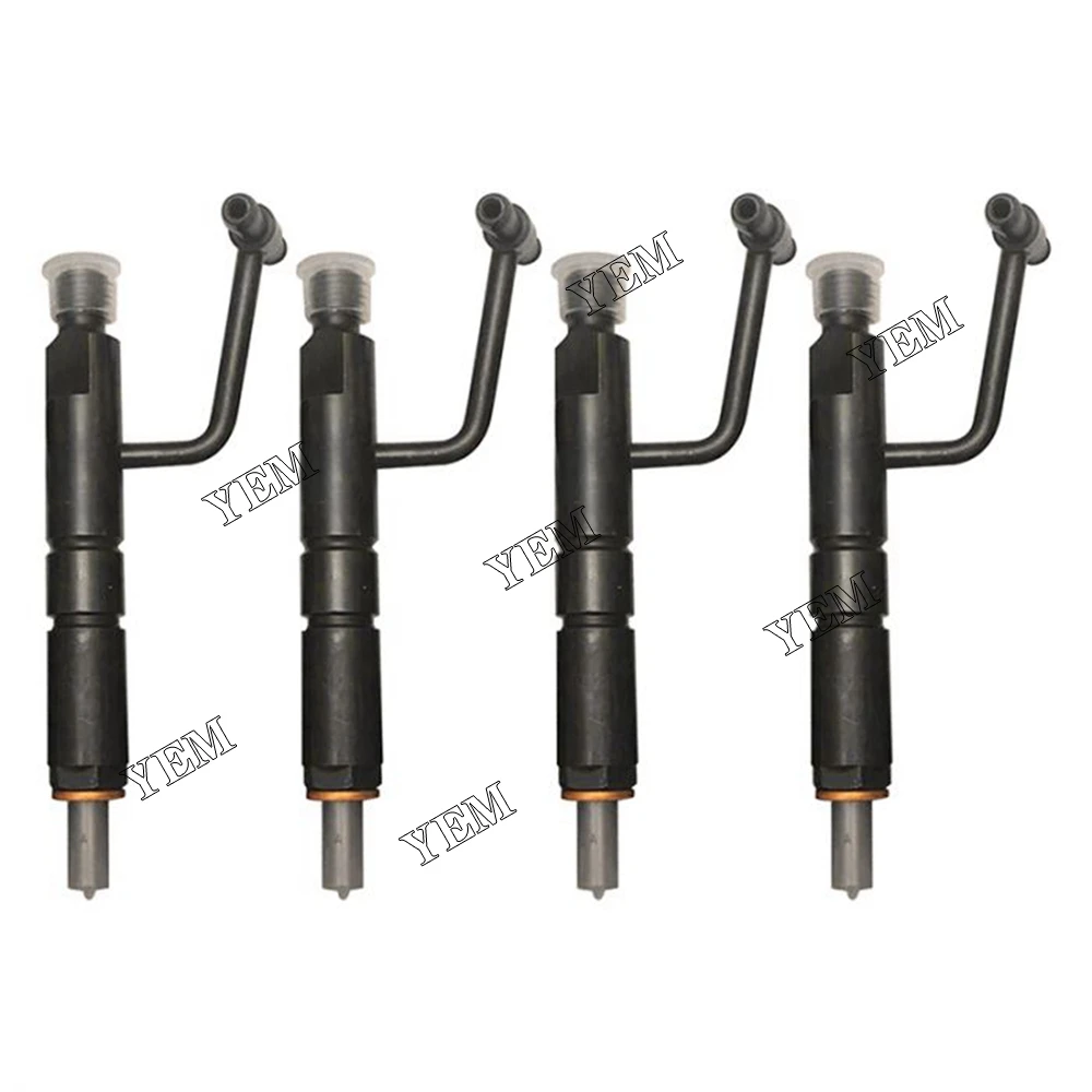 Excavator Engine Part 4 Pieces New Fuel Injector Nozzle ASSY for Isuzu 4JB1 JX493Q1 8-94247937-0