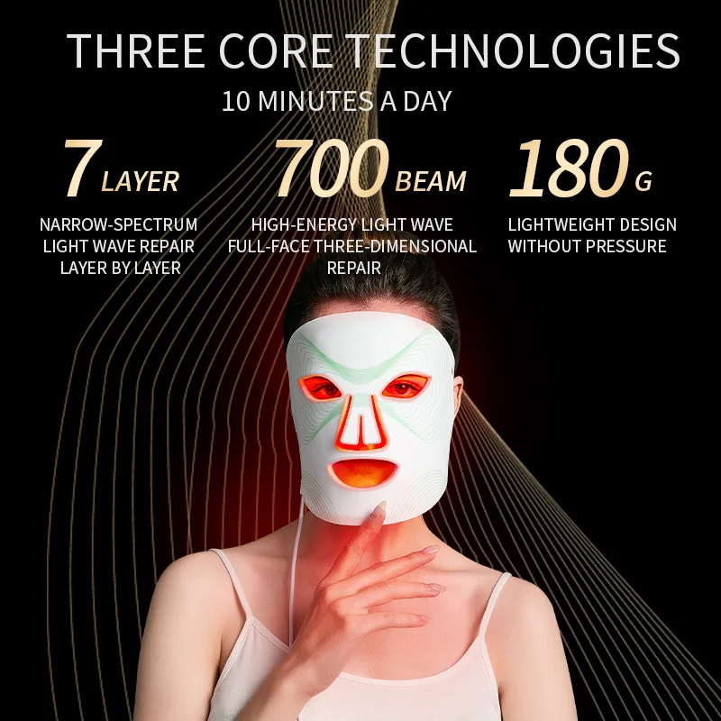 Red Light Therapy Led Photon Professional Pdt Face Treatment Machine