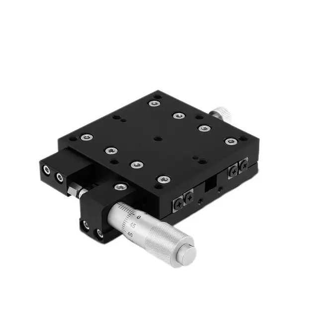 Precision manual displacement slide LY40/60/80/100- LB/CB/RB precision thin fine-tuning platform