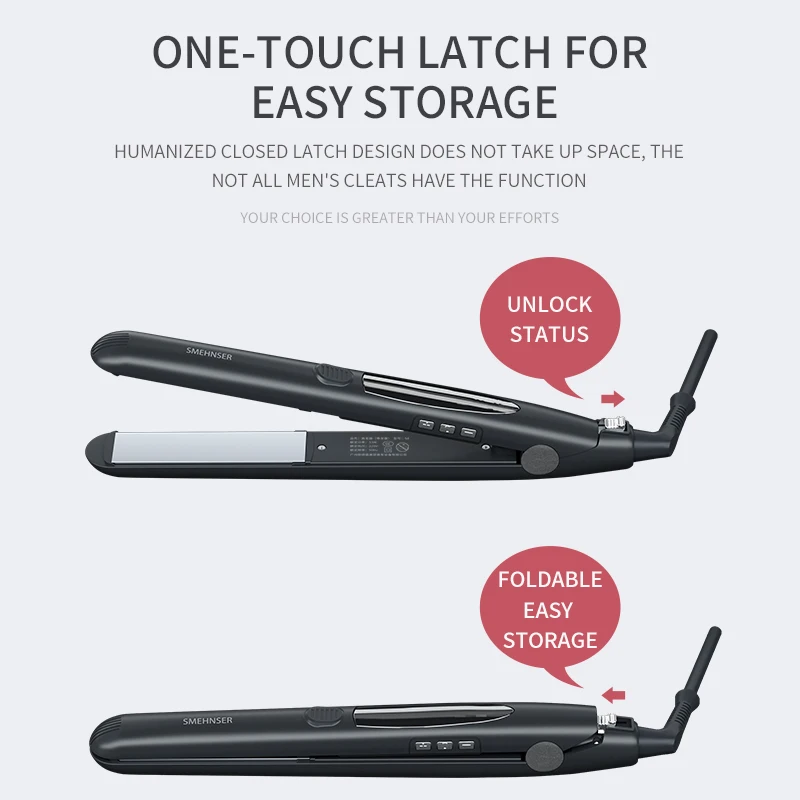 Горячая Распродажа профессиональный выпрямитель для волос SMEHNSER оборудование салона красоты утюжок