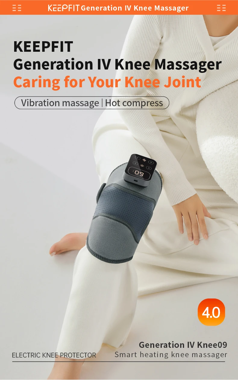 Graphene Heating Knee Massager | Professional Relief for Active Aging | EaseLiving