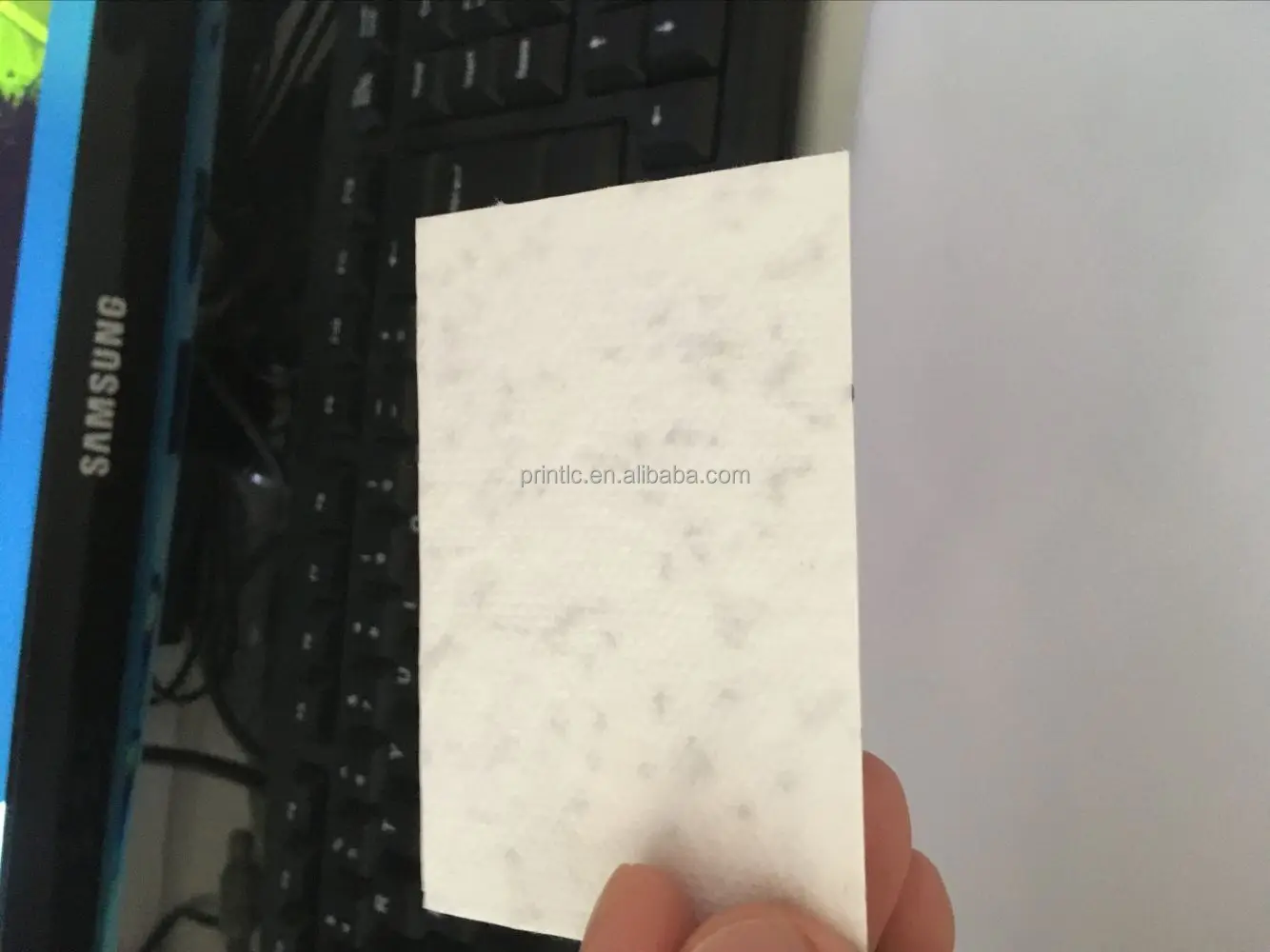 Custom Eco Friendly Handmade Seed Paper Business Name Card Plantable