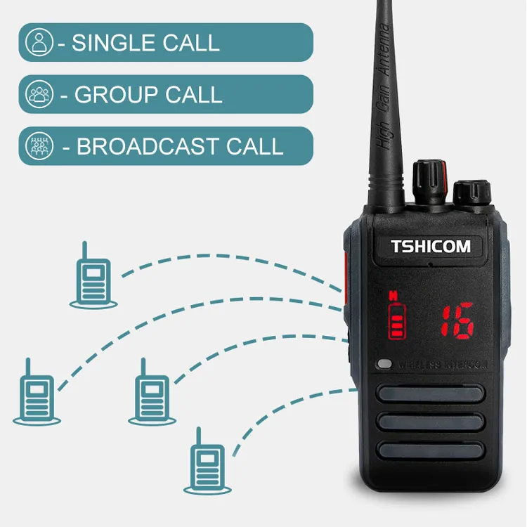 High Quality Vhf Uhf Long Range Handheld Portable Two Way Radio Walkie