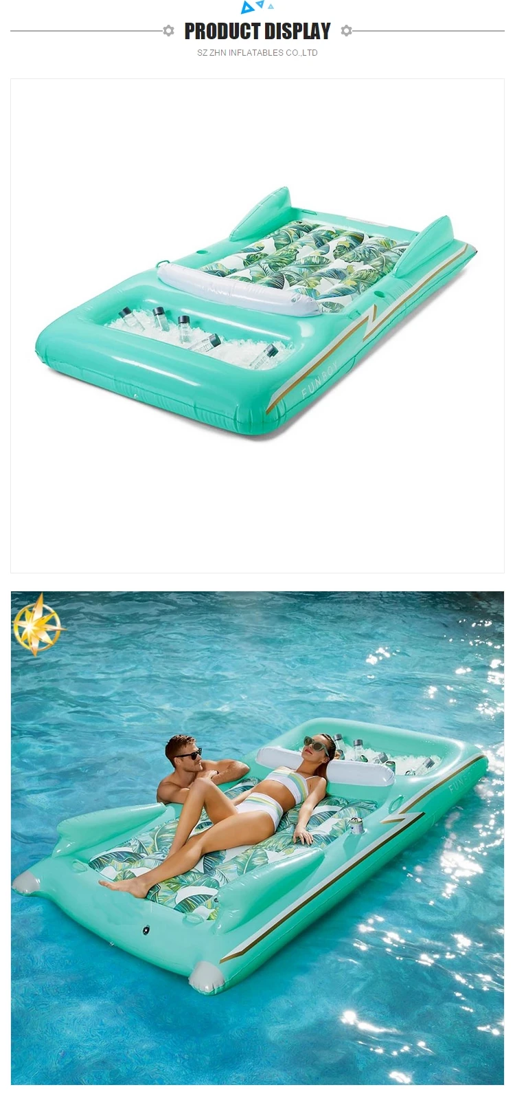 Customized Inflatable Retro Palm Convertible Car Modeling Float Row ...