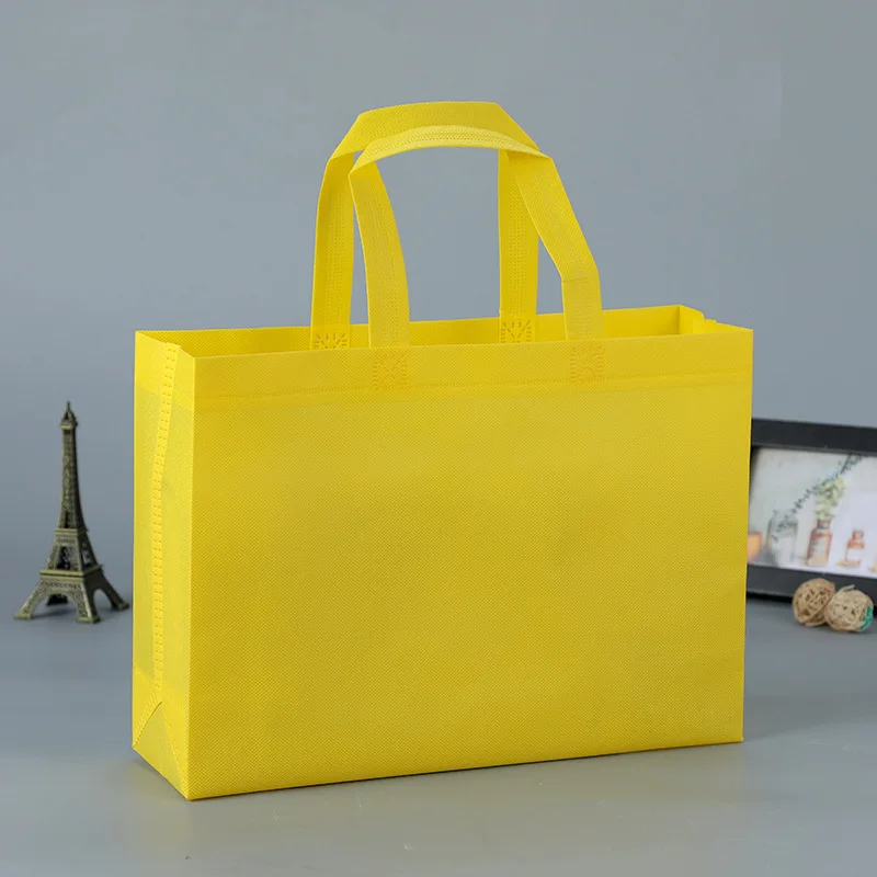 Eco-Friendly Recycled Polypropylene Laminated Cooler Drawstring Bag Non-Woven Tote Shoulder Shopping Bag for Promotions
