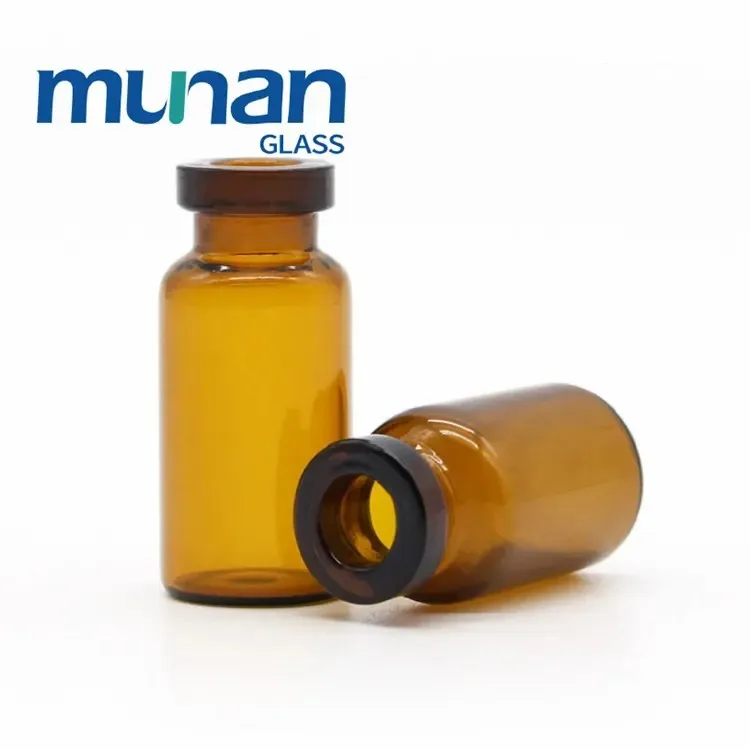 Wholesale 3ml 5ml 7ml 10ml 15ml 20ml 30ml Clear Glass Vial Bottles Pharmaceutical Glass Vial