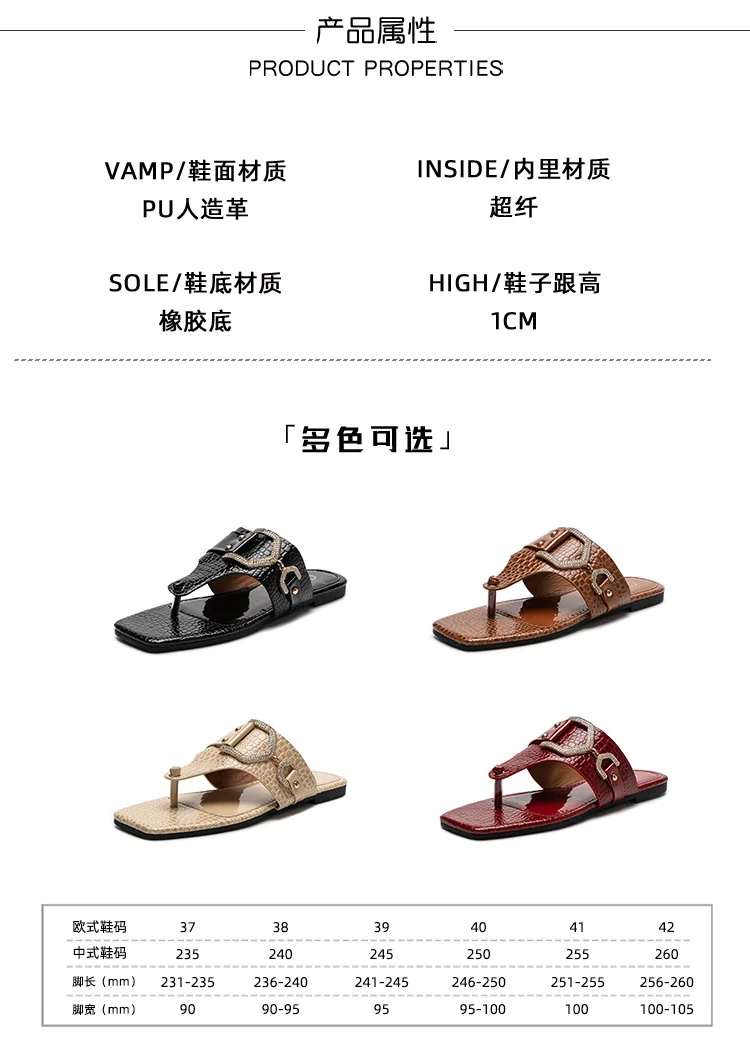 Zapatillas De Diseñador Para Mujer,Chanclas Con Hebilla De Cinturón De  Lujo,Decoraciones,Sandalias Planas - Buy Verano Zapatillas De Mujer Al Aire  Libre Zapatillas De Damas Mujeres Diapositivas Zapatillas,Nuevo Gran Tamaño  Casual Planos De