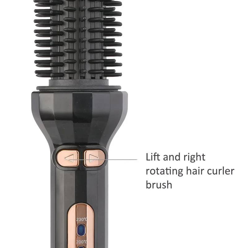 Hair Dryer Brush Rotating Hot Curling Brush For Styling 3 In 1 Volumizing One Step Spinning