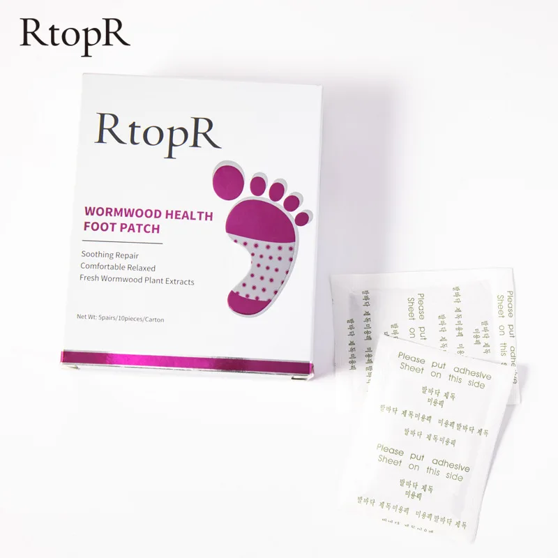 Rtopr Organic Wormwood Cleansing Feet Detox Pads Detox Foot Patch Side