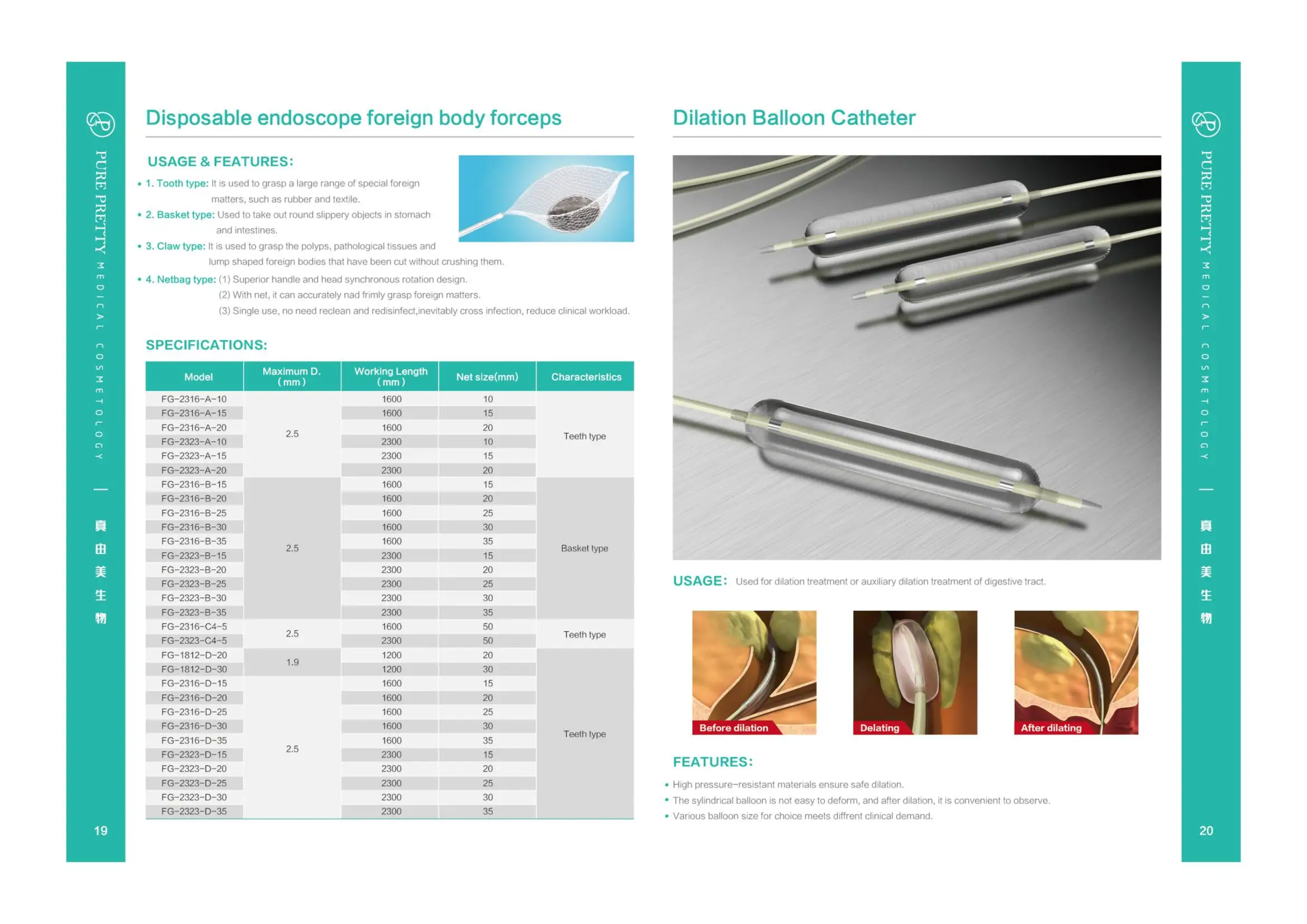 Disposable Endoscopic Foreign Body Forceps Grasp Foreign Matters