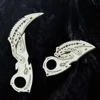 Wooden Folding Claw Knife