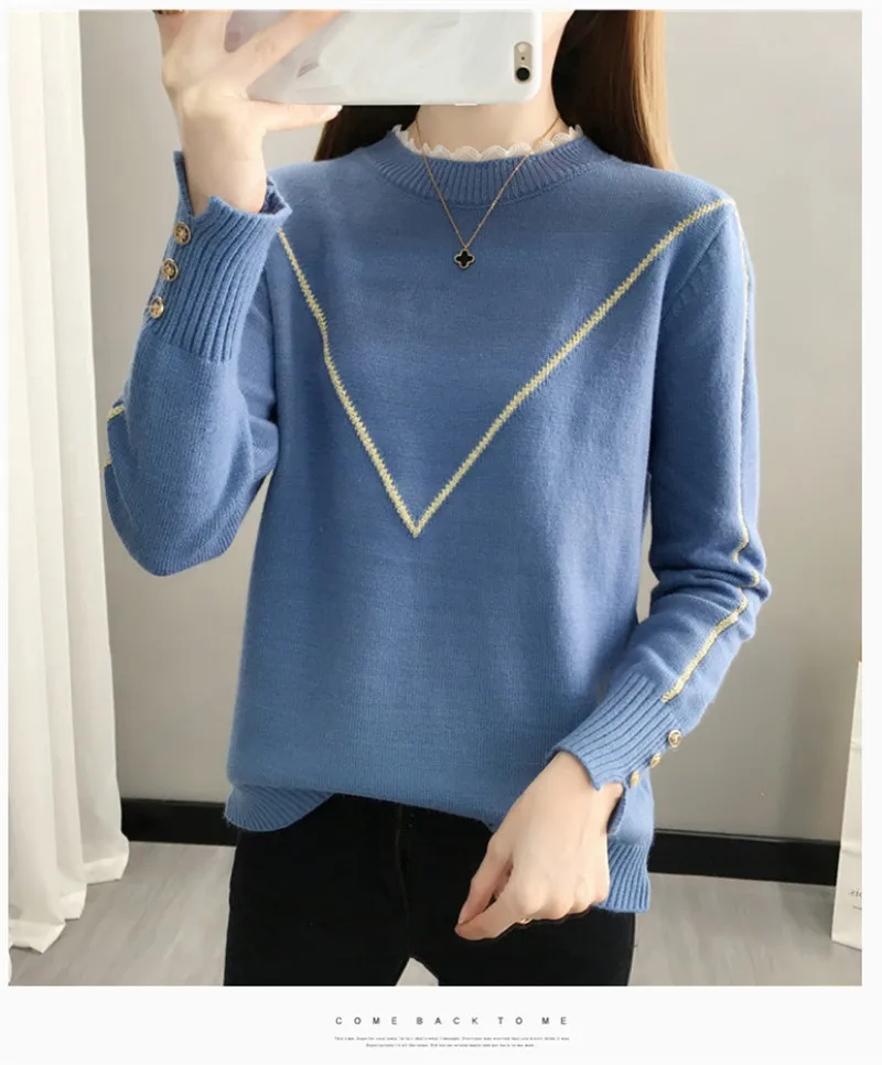 Turtleneck Sweater Women 2022 Autumn Winter Long Sleeve Pullovers Sweaters Female Knitted Tops Jumper Ladies Casual