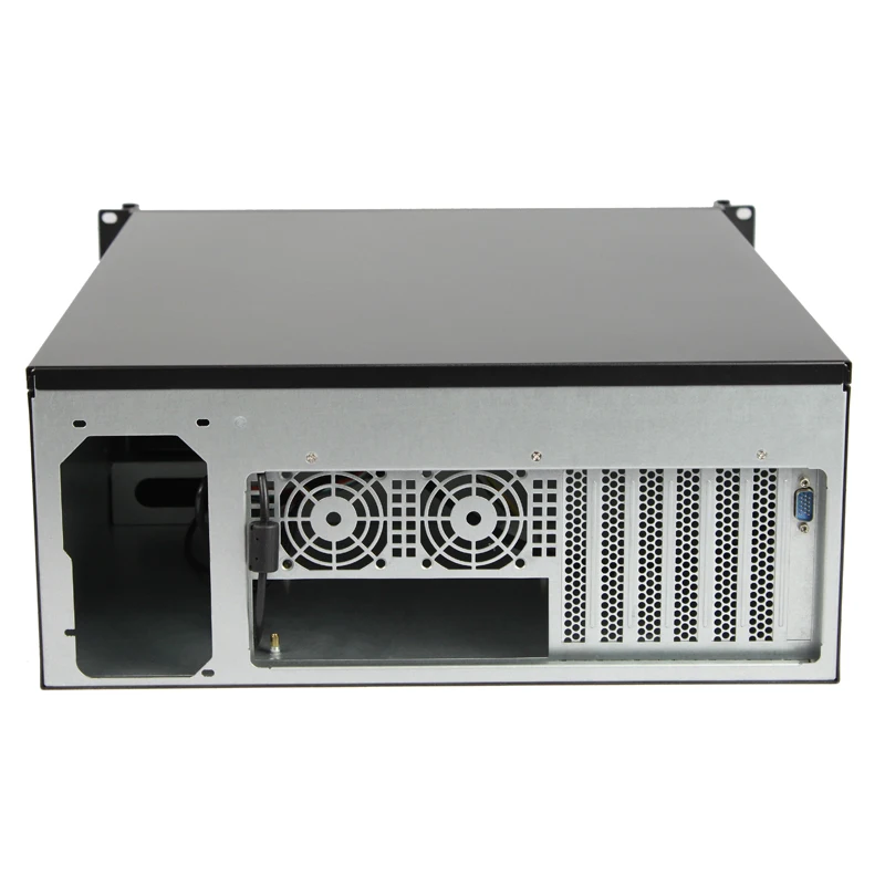 4U Rackmount LCD Workstation Chassis with Touchscreen Keyboard and Fan Stock Status ATX PSU Included