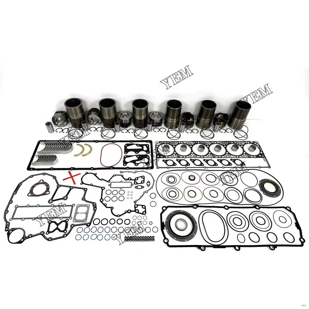 China Wholesale C11 Rebuild Kit With Head Gasket Set Piston Ring Liner Main Rod Bearings Set for Caterpillar