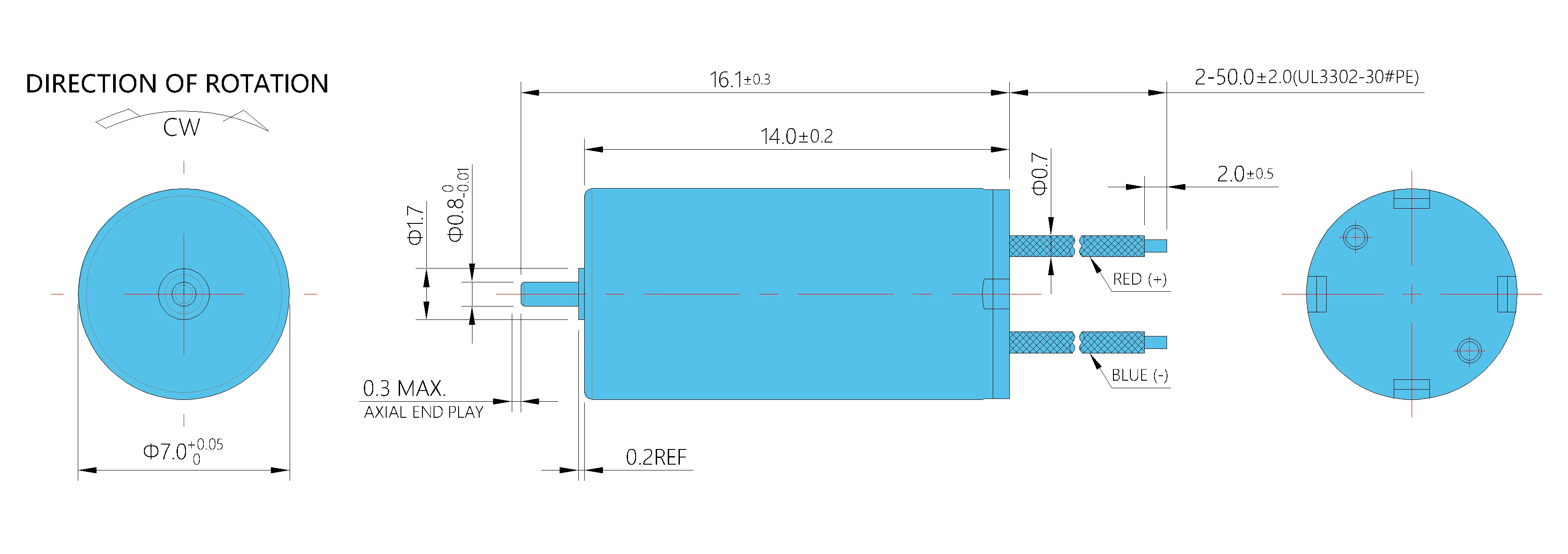 dc-coreless-motor-dc-coreless-brushed-motor-716-brushed-motor-aircraft-rudder-motor