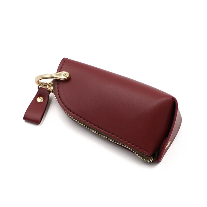 Vintage Pu Leather Key Holder Protective Organizer Case For Car_voghion.com