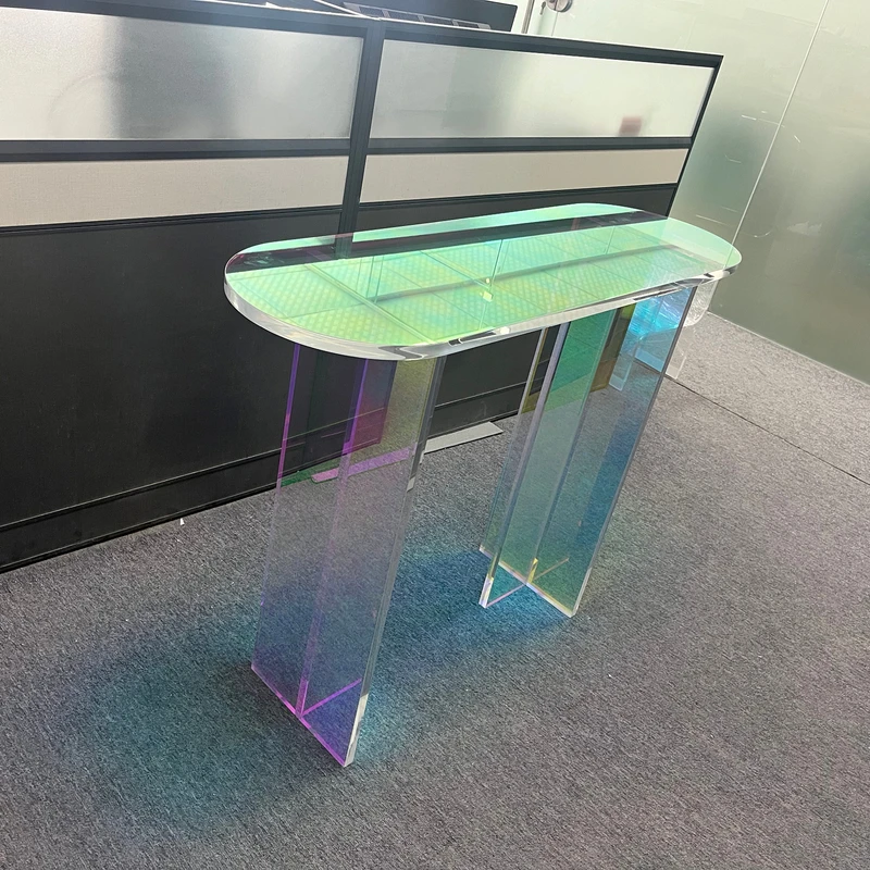 Modern Luxury Hallway Table Mesas De Entrance Home Furniture Acrylic