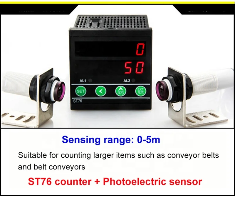 ST76 Infrared Automatic Induction Counter with Electronic Digital Display
