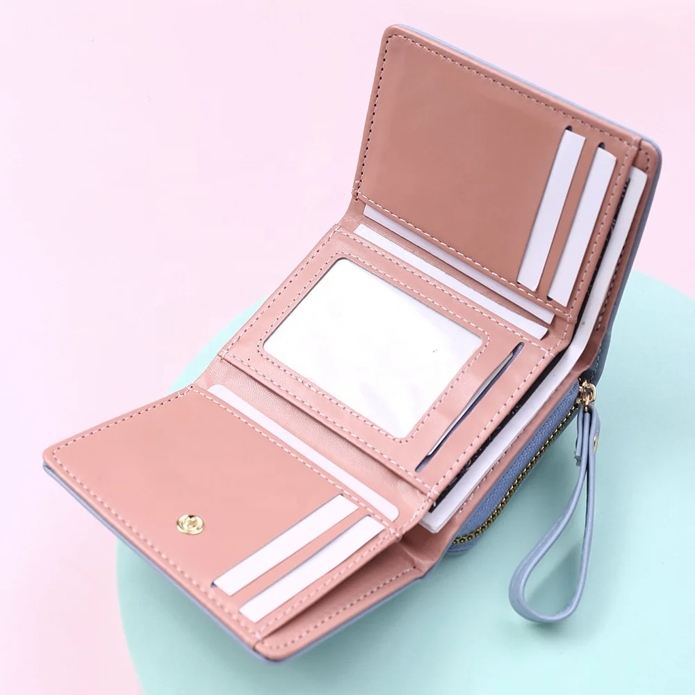 Cartera Mini Carteras Mujer PequeÃ±as Monedero Pequeño De Piel