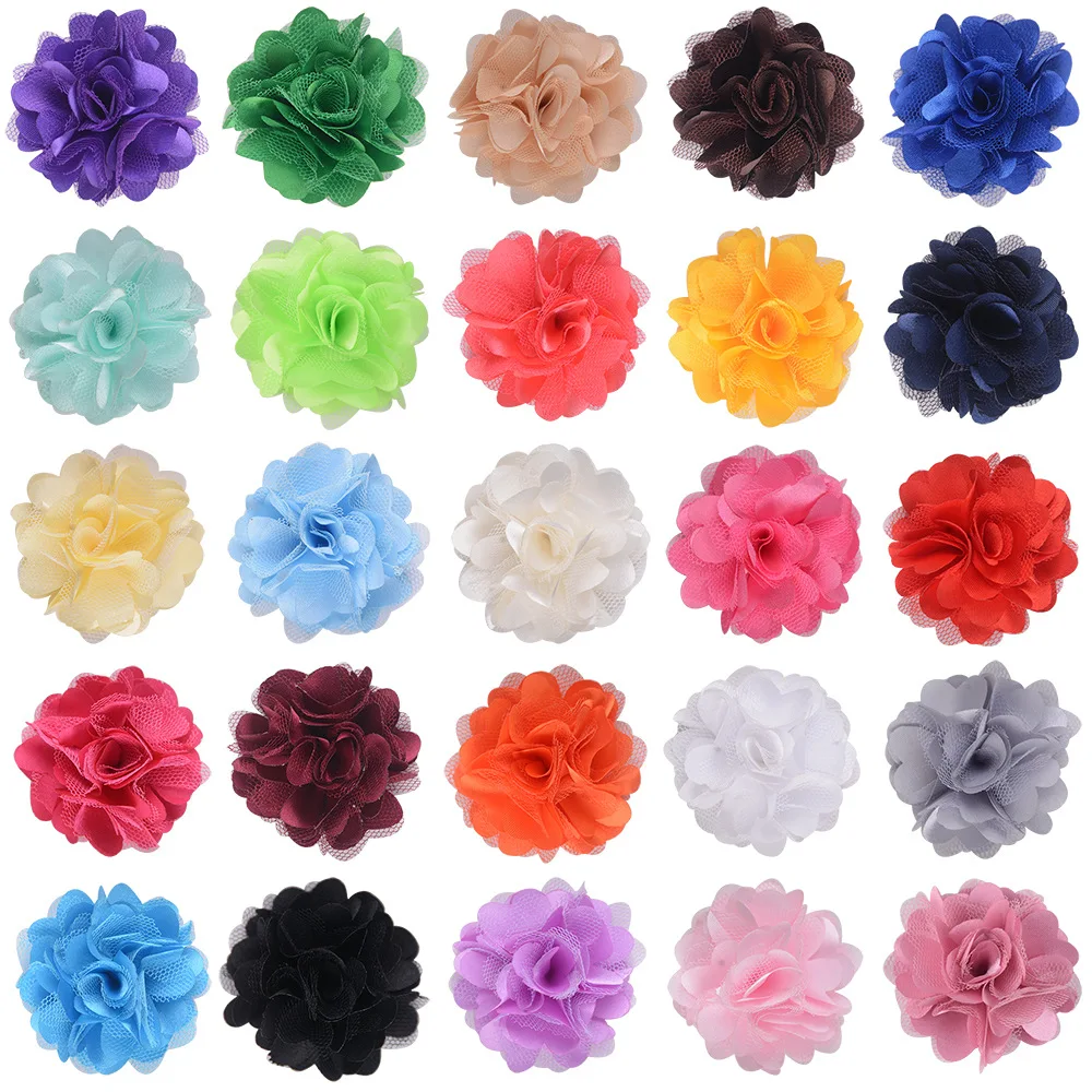 Factory Made Decor Flowers For Clothing Feather Bead Hair Clips