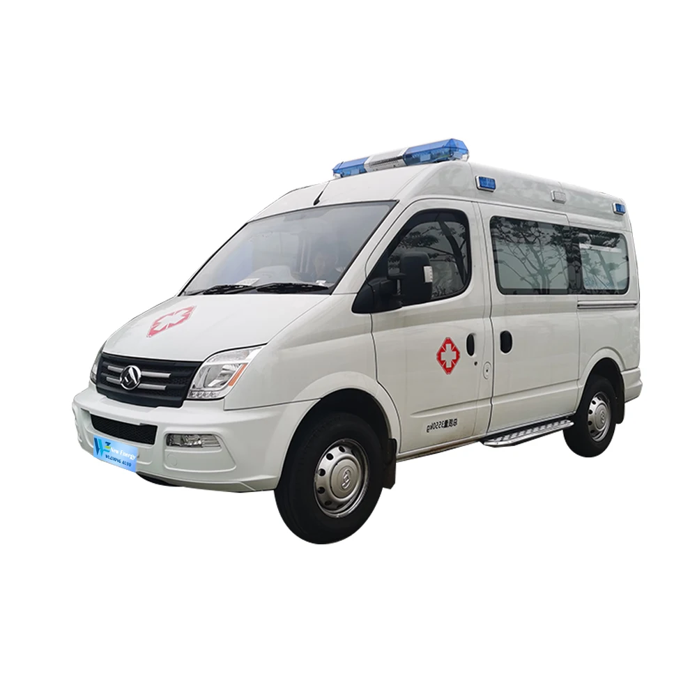 New Ambulance Car Diesel Fuel Manual Transmission essential ICU Rescue Ambulance Vehicle Emergency Car for Critical Situations